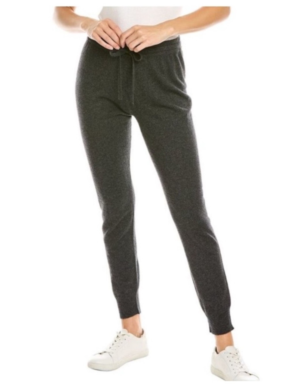 InCashmere 100% Cashmere Jogger Pant With Drawsting Waist 25622 - Picture 4 of 16